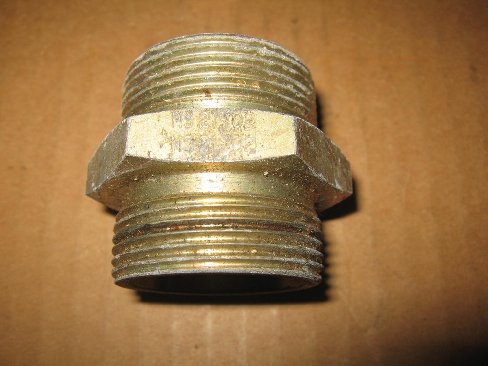 MS21902-20 4730-01-597-5480 Flareless Tube Union Fitting 1-1/4″ Tube