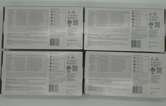 Medline FitGuard Touch Nitrile Exam Gloves Medium Blue Powder Free 400 Ct 4 Box