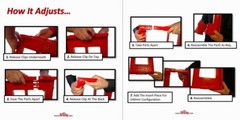 Bricky – Wall Building / Bricklaying Tool + trowel (Adjustable Model)