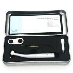 COXO Dental Fiber Optic LED High Speed Turbine Handpiece fit KAVO Coupler 6 Pin