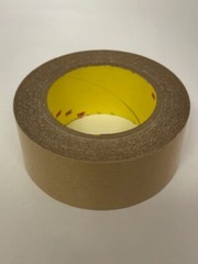 3M 415 Double Coated Polyester Tape, Clear, 2 in x 36 yard 4.0 mil (1 roll)