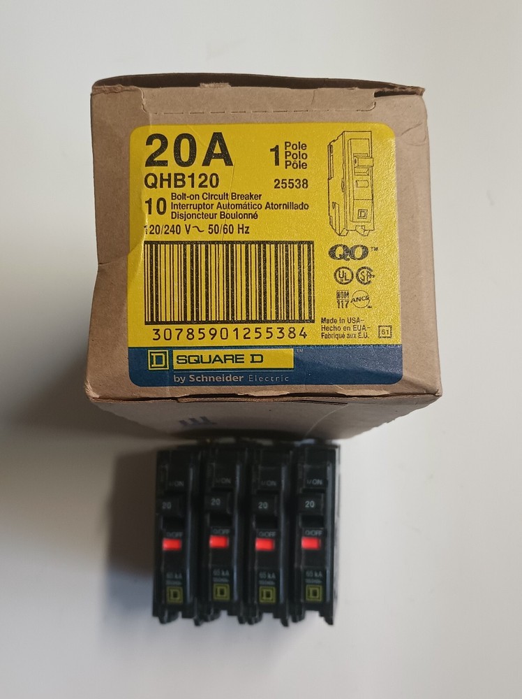 Square D QHB120 Circuit Breaker