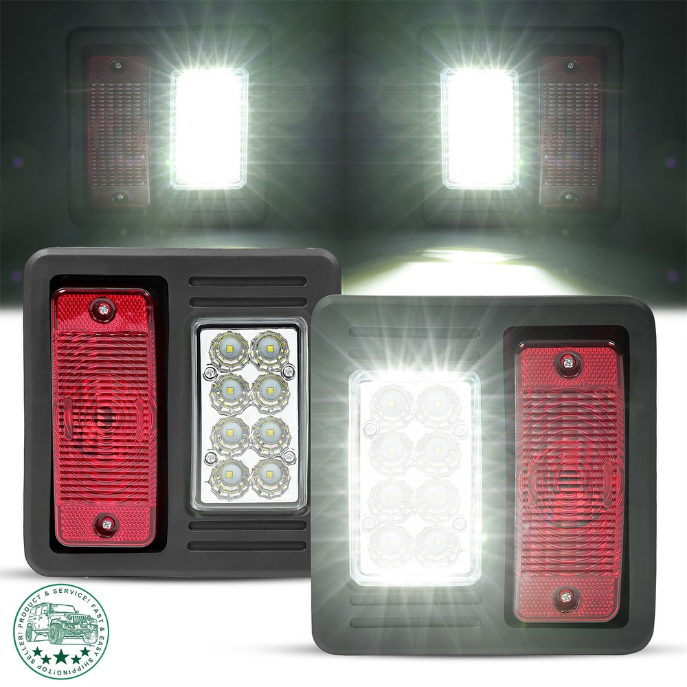 2PCS LED Rear Tail Light For Bobcat S530 S550 S570 S590 S595 S630 #6670284 LH+RH