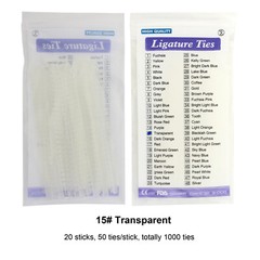 1000pcs Dental Orthodontic Ligature Ties Braces Elastic Rubber Ligas Ortodoncia