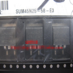 10pcs SUM4SN25 SUM45N2S -58 SUM45N25-58-E3 SUM45N25-58 TO263 Transistor