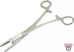 HEMOSTAT WITH SCISSORS STAINLESS STEEL FORCEPS 6.5″