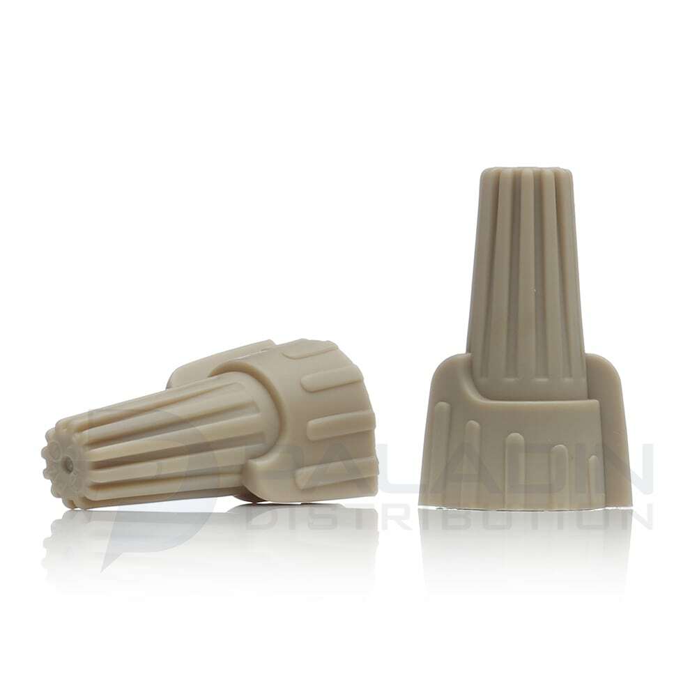 Winged Wire Connectors UL Listed 500 Pack – Tan