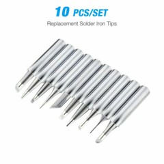 10Pcs Solder Screwdriver Iron Tip 900M-T for Hakko Soldering Station Tool Set