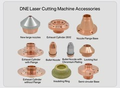 DNE Laser Cutting Nozzle D15H15 1.0-5.0mm For DNE Laser Cutting Machine Cut Head