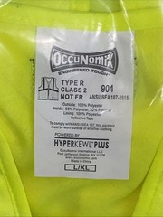 OccuNomix Cooling Vest Size L/XL Large Extra Large ANSI ISEA 107 Class 2 NEW