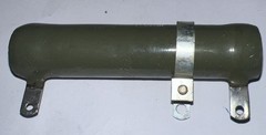 8500 Ohm 50 Watt Adjustable, Tubular Ceramic Power Resistor By TECH-OHM