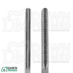 Debakey Artery Tissue Forceps 1×2 Teeth 8″ Gold Handle ENT Surgical Instruments