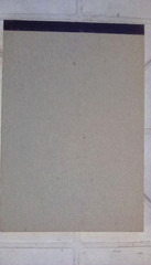 *NEW* NOT MEAD BUT WRITERIGHT PLAIN UNRULED WRITING TABLET PAD 6″ X 9″ 100SHEETS