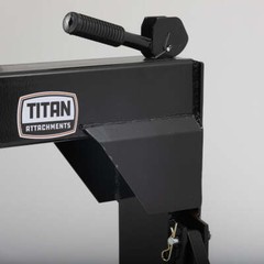 Titan Attachments 3 Point Quick Hitch Adaption to Category 2 Tractors, 4000 LB