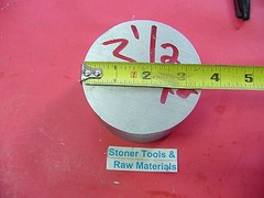 3-1/2″ ALUMINUM 6061 ROUND ROD 1″ long T6511 Solid Extruded Bar Stock Cut New