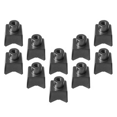 10Pack Forestry Mulcher Teeth For Quadco QH10078T 22-0019 Raytree Handy Mulcher