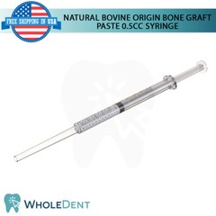 Natural Syringe Bon Graft Bovin Origin Material Sterile Dental Im plant