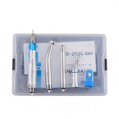 NSK Type Dental PANA MAX LED High Speed Handpiece+Air Scaler+EX203C Low Speed US