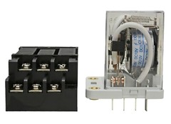 12VDC 40A Relay 3PDT Coil Power 11 Pin with Socket JQX-38F – R40A12VDC