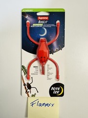 Supreme Nite Ize Buglit Red SS24 BRAND NEW SHIPS FAST