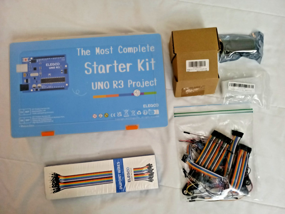 ELEGOO UNO R3 Most Complete Starter Kit with Extra DS3231, TM1637, LCDs, & More!