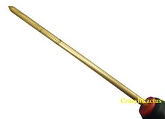 Brass Coin Probe 9.5″ for Metal Detecting Treasure Hunting Gold Prospecting