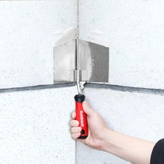 Goldblatt 2 Piece Drywall Corner Tool Set, 5” Outside Corner Knife & 3-1/2” In