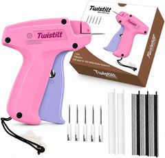 Stitch Gun for Clothes – Handheld Stitch Gun, No-Sew Hemming Tool & Tagging Gun
