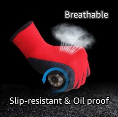 Ultimate Micro Foam Nitrile Grip Coated PROTECTIVE WORK GLOVES