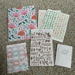 The Planner Society July 2020 Paper Kit NEW Floral Junk Journal Planners