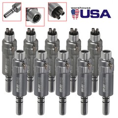USA NSK Style Dental Slow Low Speed Air Motor Handpiece 2/4 Hole E-type B2/M4