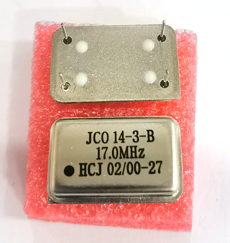 4PCS 17MHZ 17.000MHZ Crystal Clock Oscillator HCMOS 5V rectangle DIP-14/DIP14