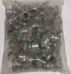 Neer TC-501 EMT Zinc Set Screw Connector 1/2″ Conduit Concrete Tight 50-Pack