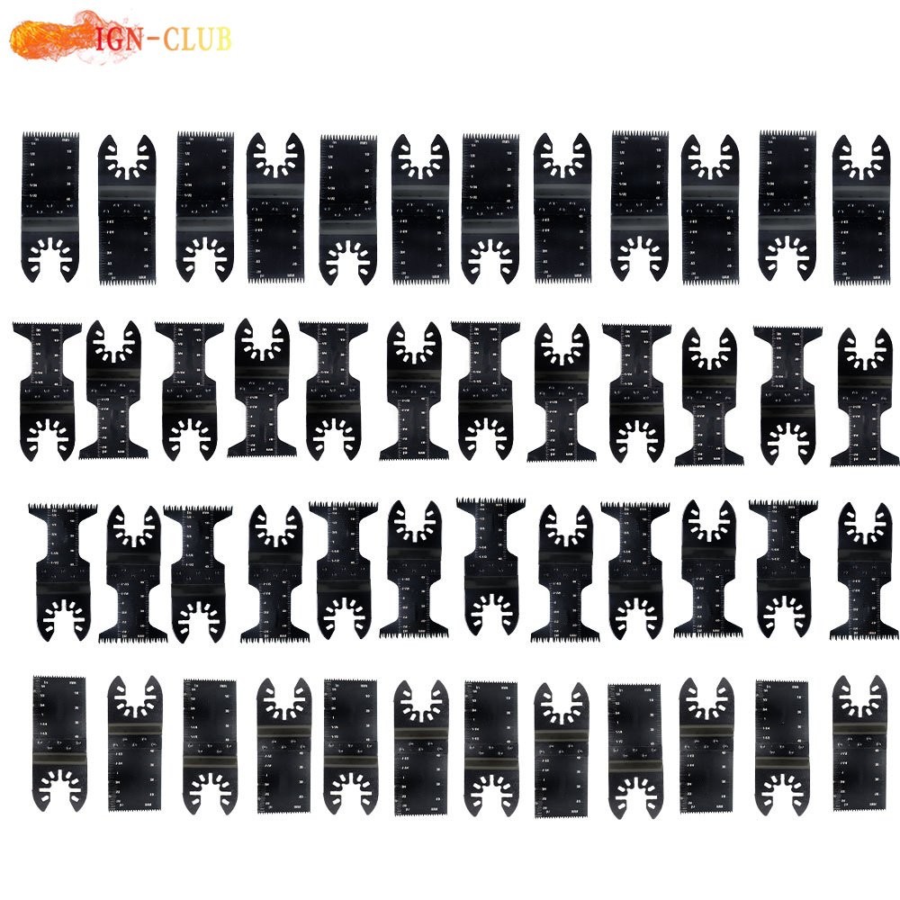 48 Pack Vibrating Saw Blades Precision Universal Vibrating Saw Blade