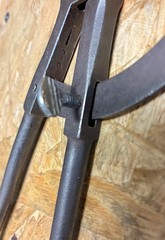 Vintage 8″ Unmarked Wing Divider Machinist Layout Scribing Tool Friction Adjust