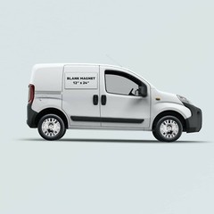 BLANK HEAVY DUTY VEHICLE MAGNET TRUCK CAR STICKER DECAL SIGN GRAPHIC