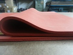 SILICONE SPONGE RUBBER SHEET1 /8 THK X 36”X36”SHEET HIGH TEMP FREE SHIPPING