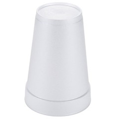 Dart Small J Style Foam Cup White 12 oz. | 1000/Case