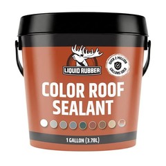 Color Roof Sealant – Flat & Metal, Medium Brown, 1 Gallon | Elastomeric Roof …