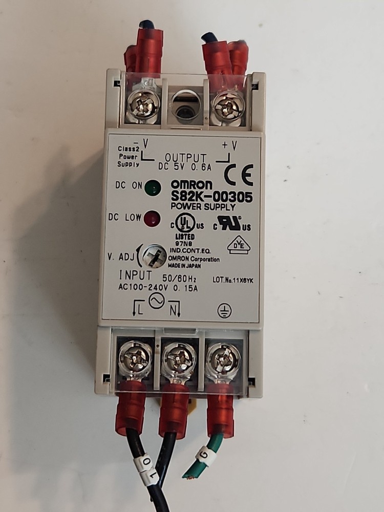 Used OMRON S82K-00305 SWITCHING POWER SUPPLY with warranty & Free Shipping
