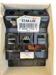 Federal Pacific 3P100 100Amp 3 Pole Circuit Breaker FPE Type NA 240V 100A NOS
