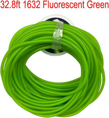 32.8Ft 1632 Slingshot Rubber Tube 0.063 Inch Id X 0.126 Inch Od Natural Latex