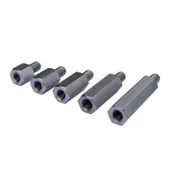 10 Pcs Stainless Steel Single Head Stud Hex Standoff Spacers M6 for PCB C722