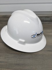 NorthStar Communications Group MSA V-Gard Style Hard Hat Medium White