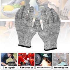 Lot Cut Proof Stab Resistant Butcher Gloves Safety Glove Kitchen L5 Protection