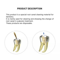 Dental Absorbent Paper Points Endodontic 0.02/0.04/0.06 Root Canal Obturation