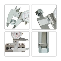 HFS(R) 0-6″/150mm Dial Caliper Stainless Steel 4 Way Imperial & Metric