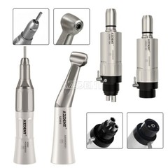 AZDENT Dental Slow Low Speed Handpiece Straight/Contra Angle/ Air Motor 2/4H