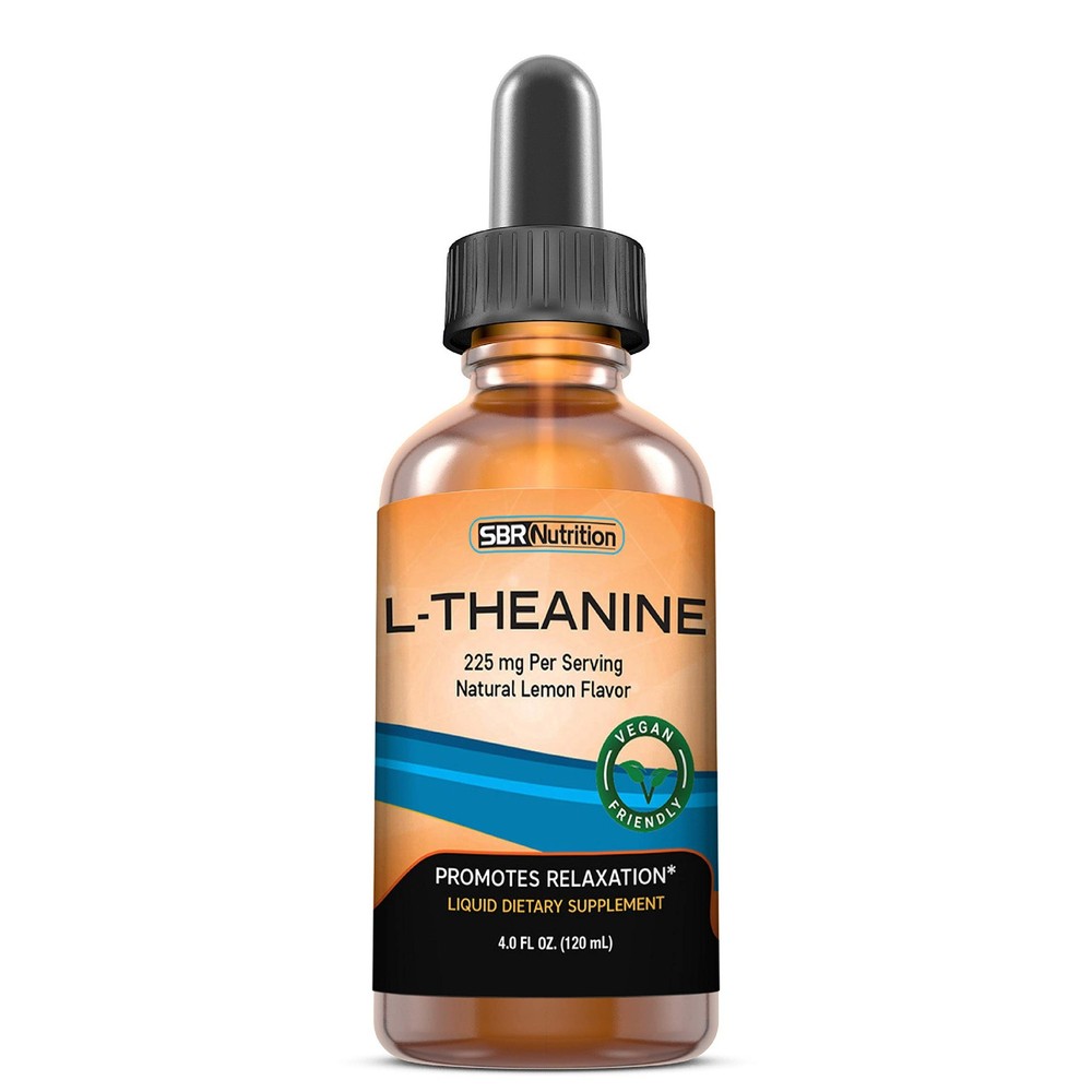 SBR Nutrition Liquid L-Theanine Drops | Vegan, Alcohol-Free, Non-GMO