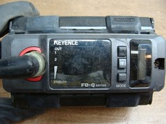 KEYENCE CLAMP ON ULTRASONIC FLOW SENSOR FD-Q32C SUPPORTS 1″ & 1-1/4″ PIPE